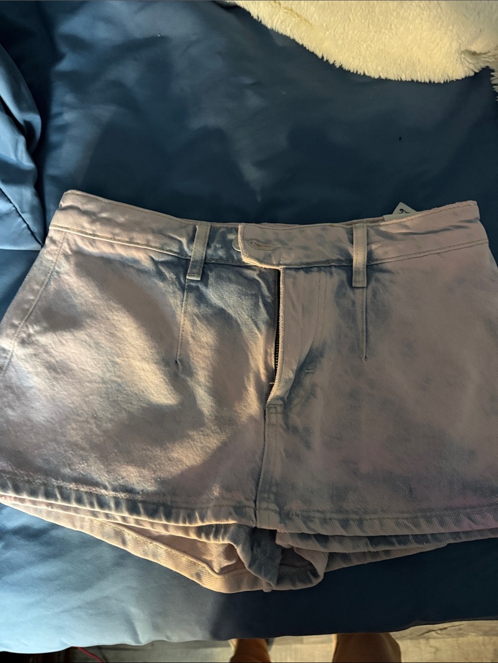 Free People Lavender Worn in High-Rise Women’s Jean Skort